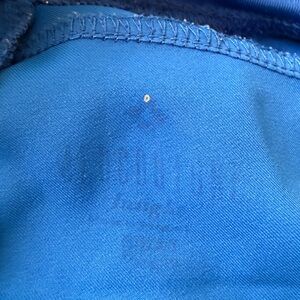 Med Couture Blue Fabric Detail